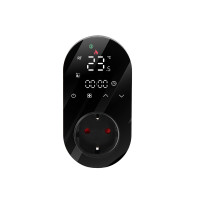 Терморегулятор для котлов Wi-Fi в розетку IN-THERM PLWT-012 черный 